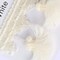 1 Yard Off White Chunky Tassel Fringe Trim with Braided Gimp 2 Inch Wide for Home Decor